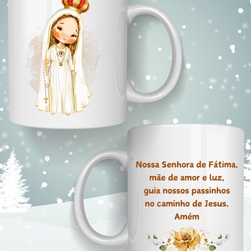 Caneca de Cerâmica " Nossa Senhora"