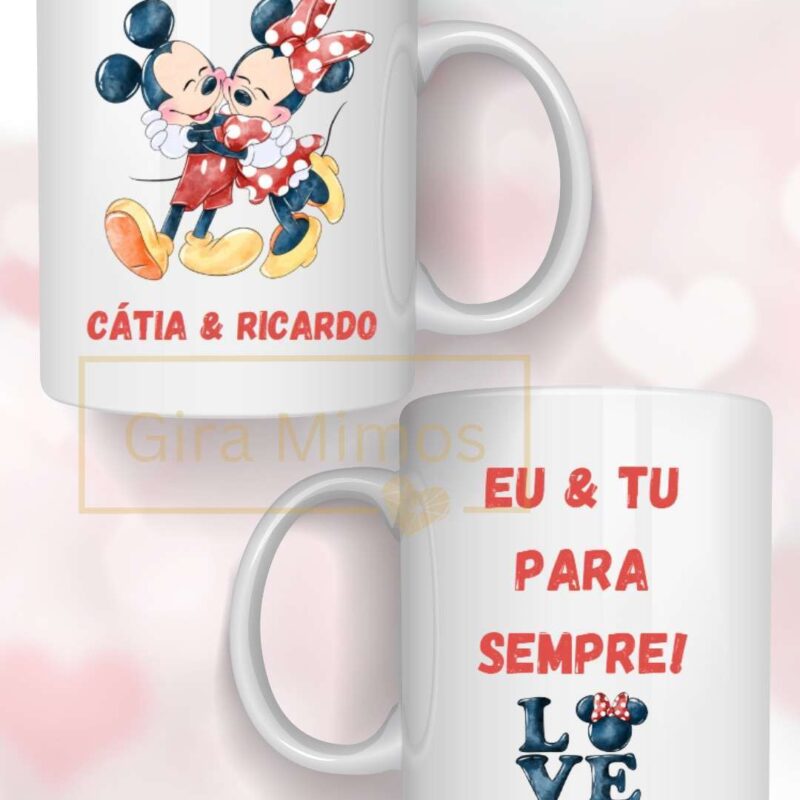 Caneca "Tu & Eu para sempre"
