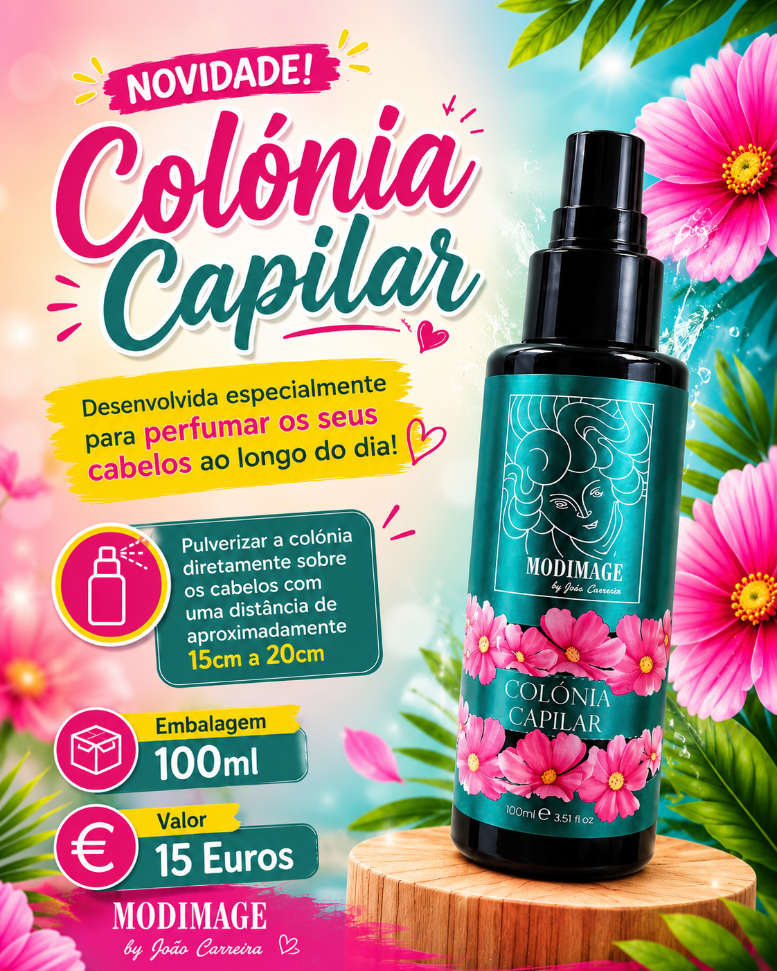 Mimos Beauty 5 COLÓNIA CAPILAR
