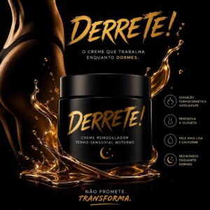 DERRETE – Creme Corporal Termogénico