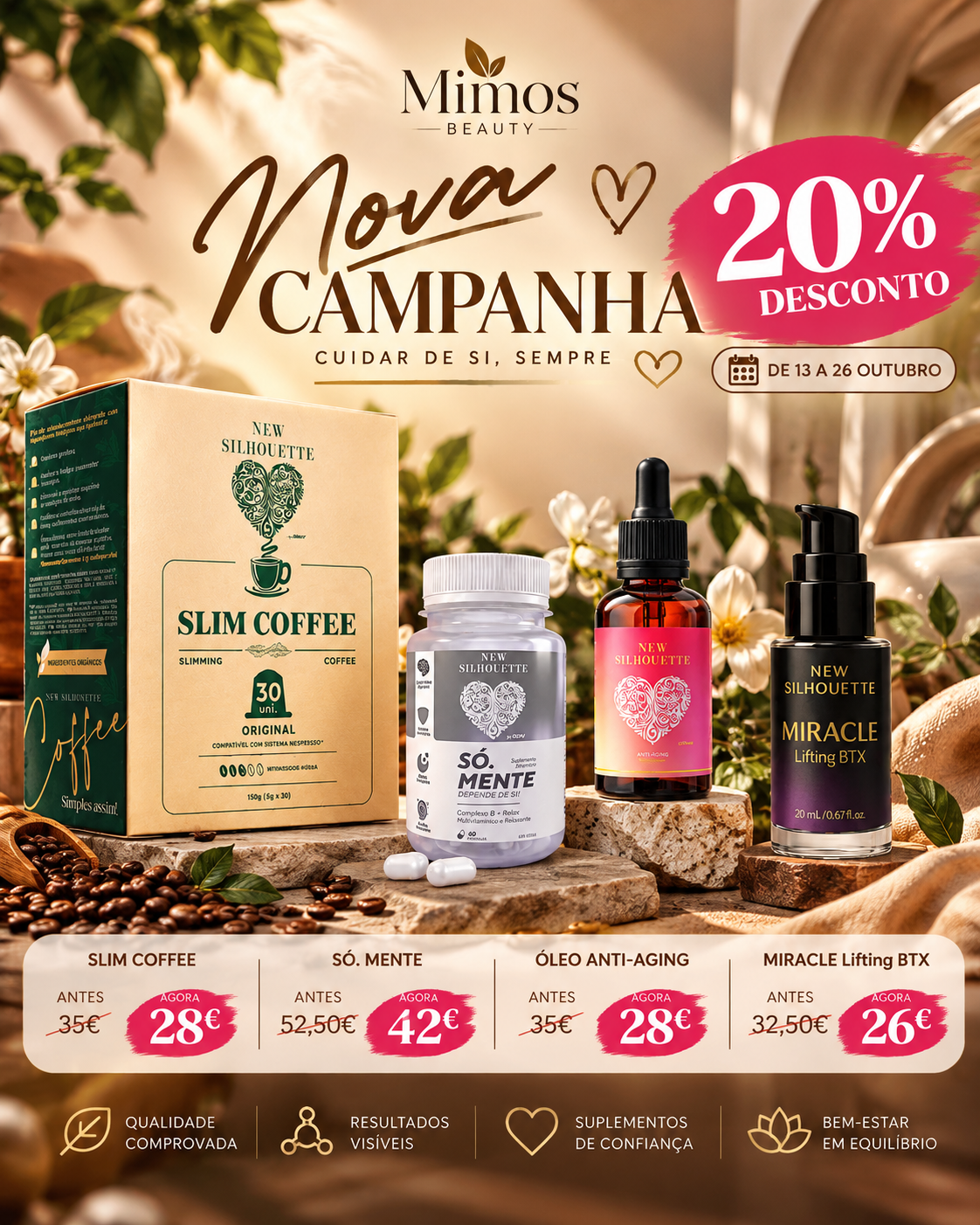 Nova Campanha Mimos Beauty_ 20% Desconto